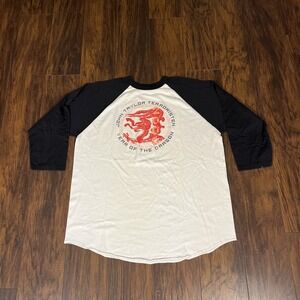 Vintage John Taylor Terroristen "Year Of The Dragon" Duran Duran Shirt Size XL